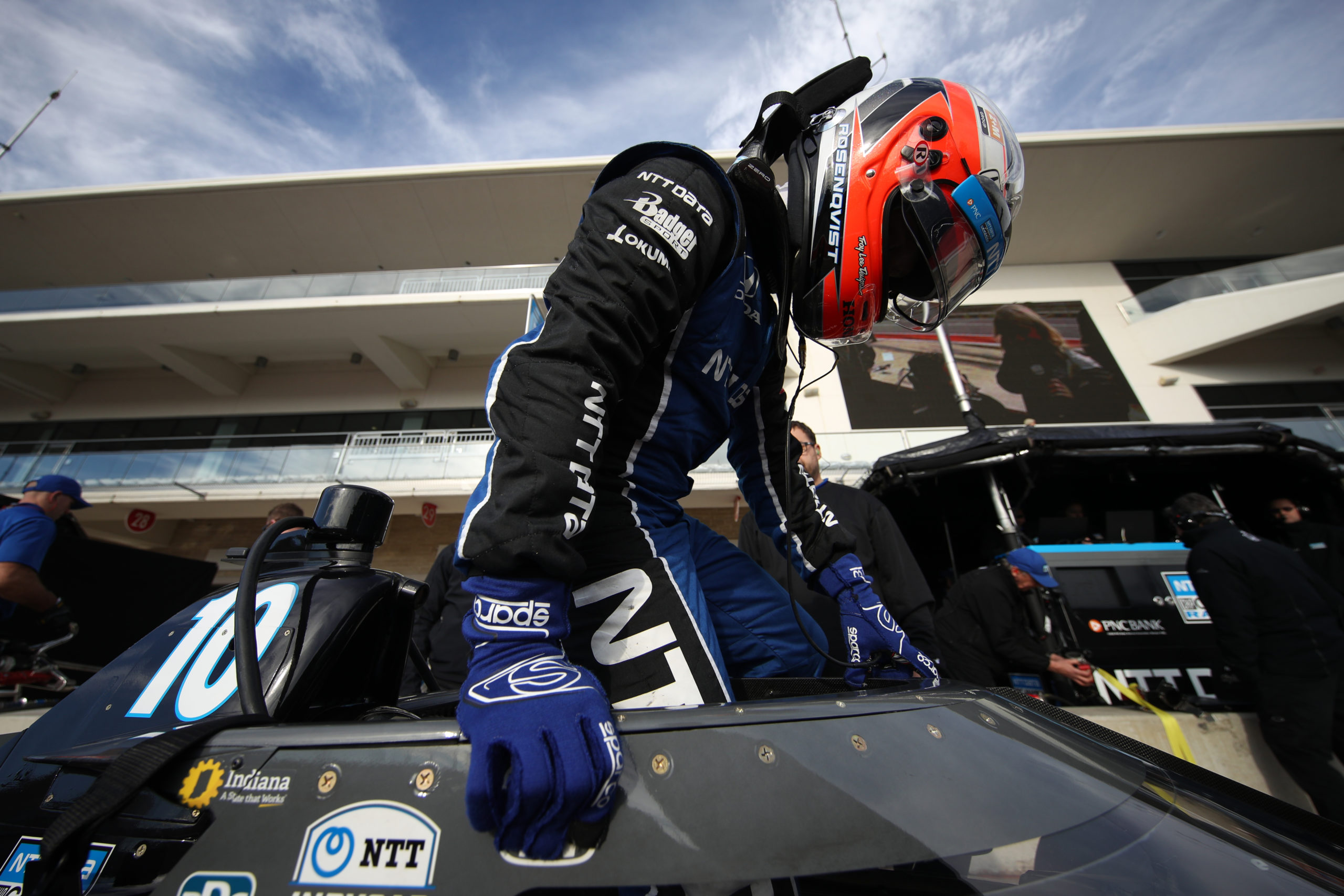 Premiärdags för Felix Rosenqvist i IndyCar